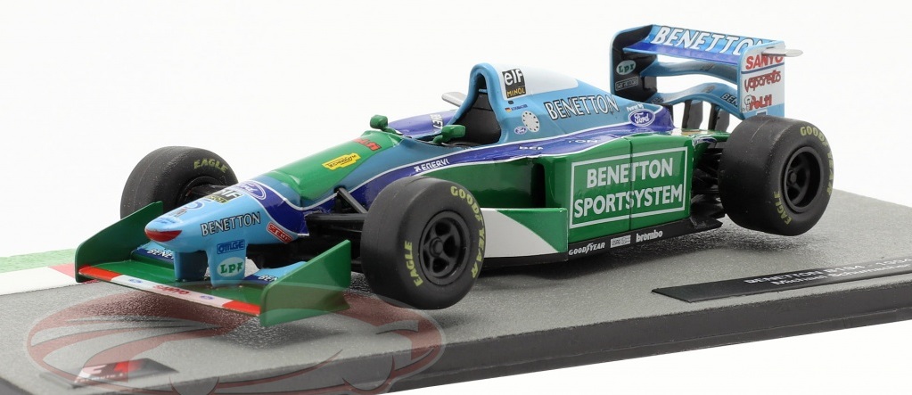Altaya Michael Schumacher Benetton B194 -5 formula 1 World Champion 94 1:43