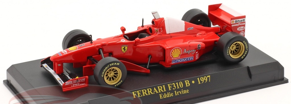 Altaya Eddie Irvine Ferrari F310B #6 formula 1 1997 1:43