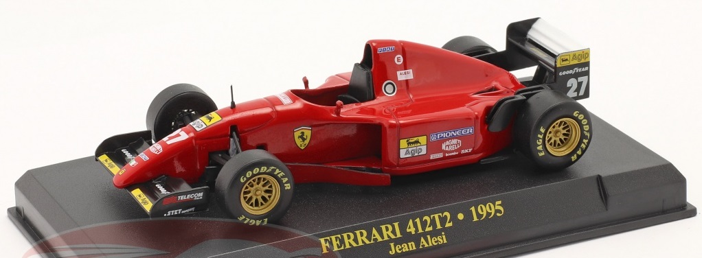 Altaya Jean Alesi Ferrari 412T2 #27 formula 1 1995 1:43