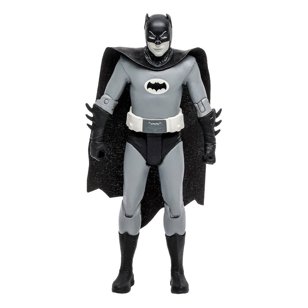 DC Retro Action Figure Batman 66 Batman (Black & White TV Variant) 15 cm