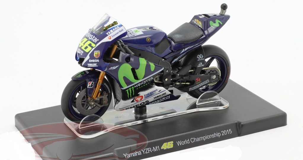 Altaya Valentino Rossi Yamaha YZR-M1 #46 MotoGP 2015 1:18