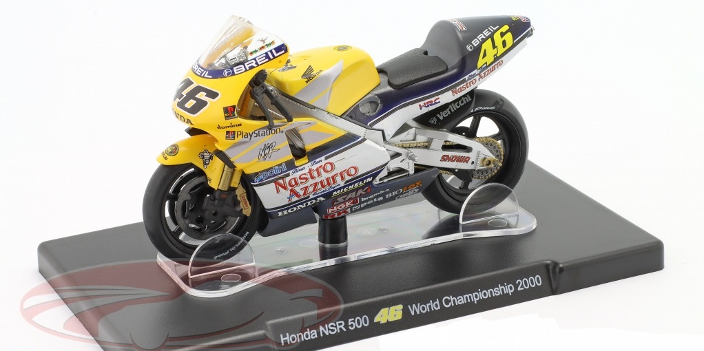 Altaya Valentino Rossi Honda NSR 500 #46 MotoGP 2000 1:18