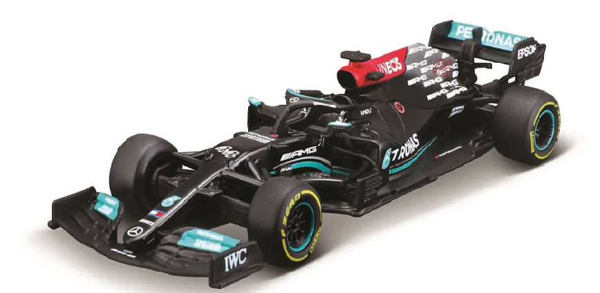 Bburago Mercedes AMG F1 W12 EQ Power+ Petronas F1 team L. Hamilton 1:43