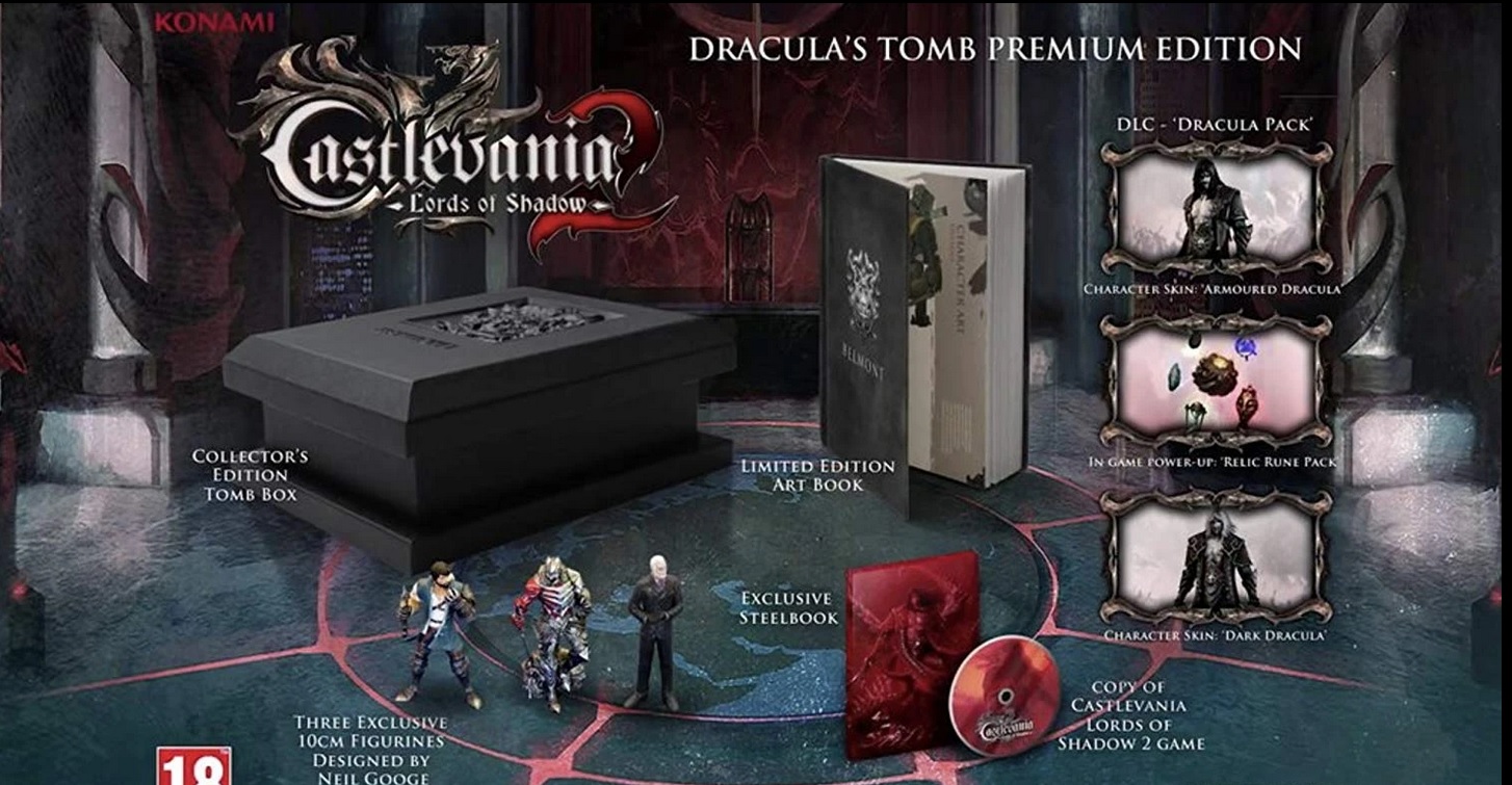 Castlevania: Lords of Shadow 2 Dracula's Tomb Premium Collectors Xbox 360