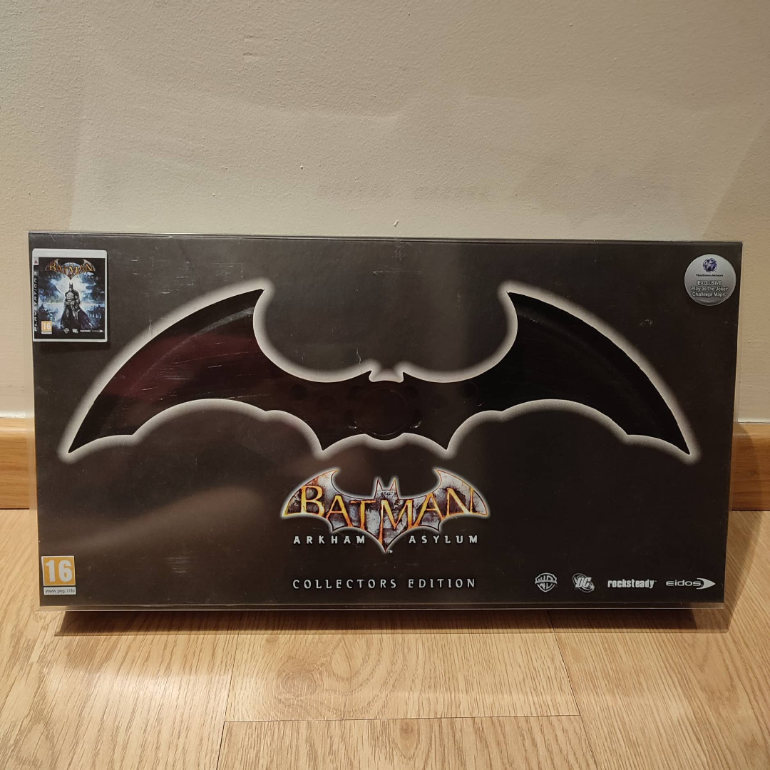 Batman Arkham Asylum Collectors edition (Seminovo) PS3 Raro
