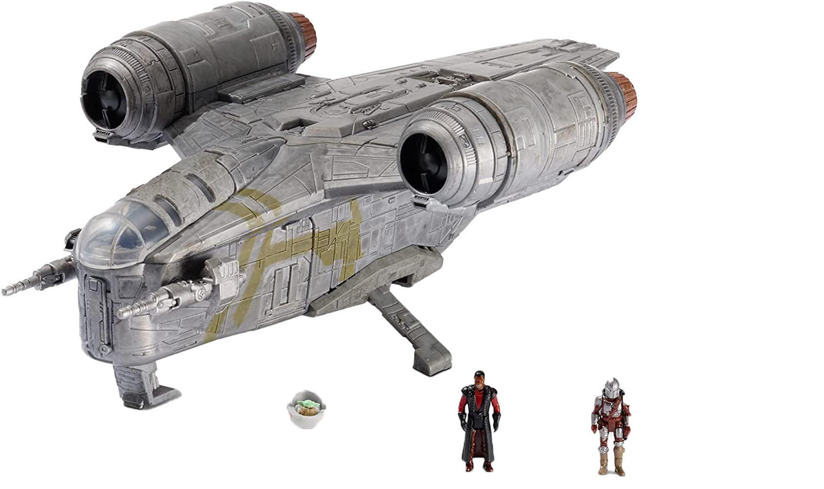 Star Wars Micro Galaxy Squadron Vehicle with Figures Razor Crest