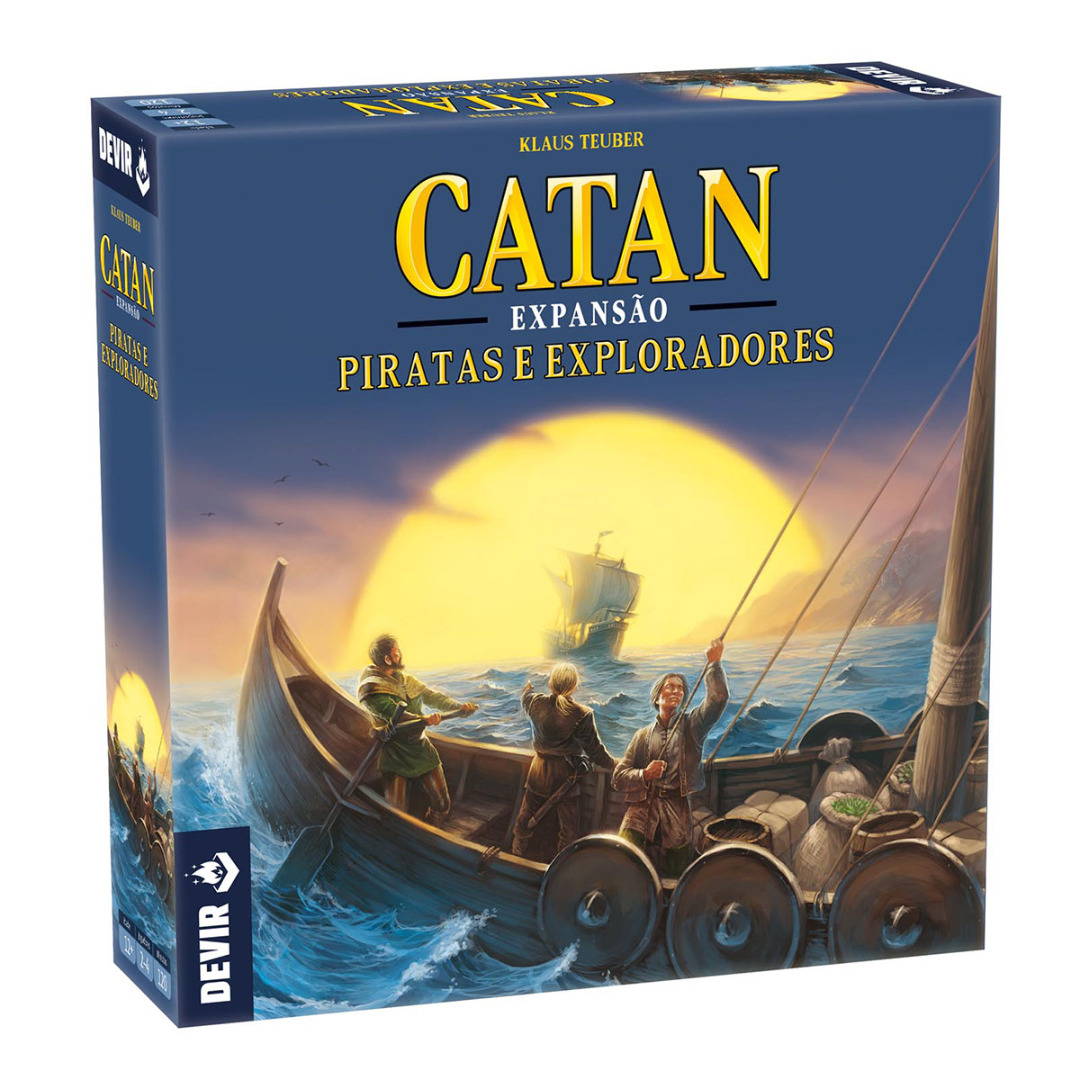 Catan Piratas e Exploradores (Português)