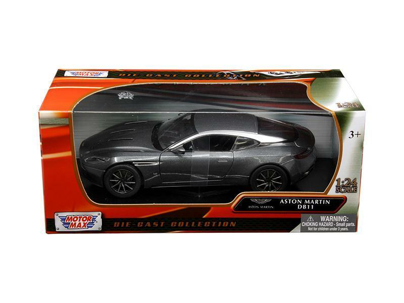 Motormax Aston Martin DB11 Metallic Dark Grey 1:24