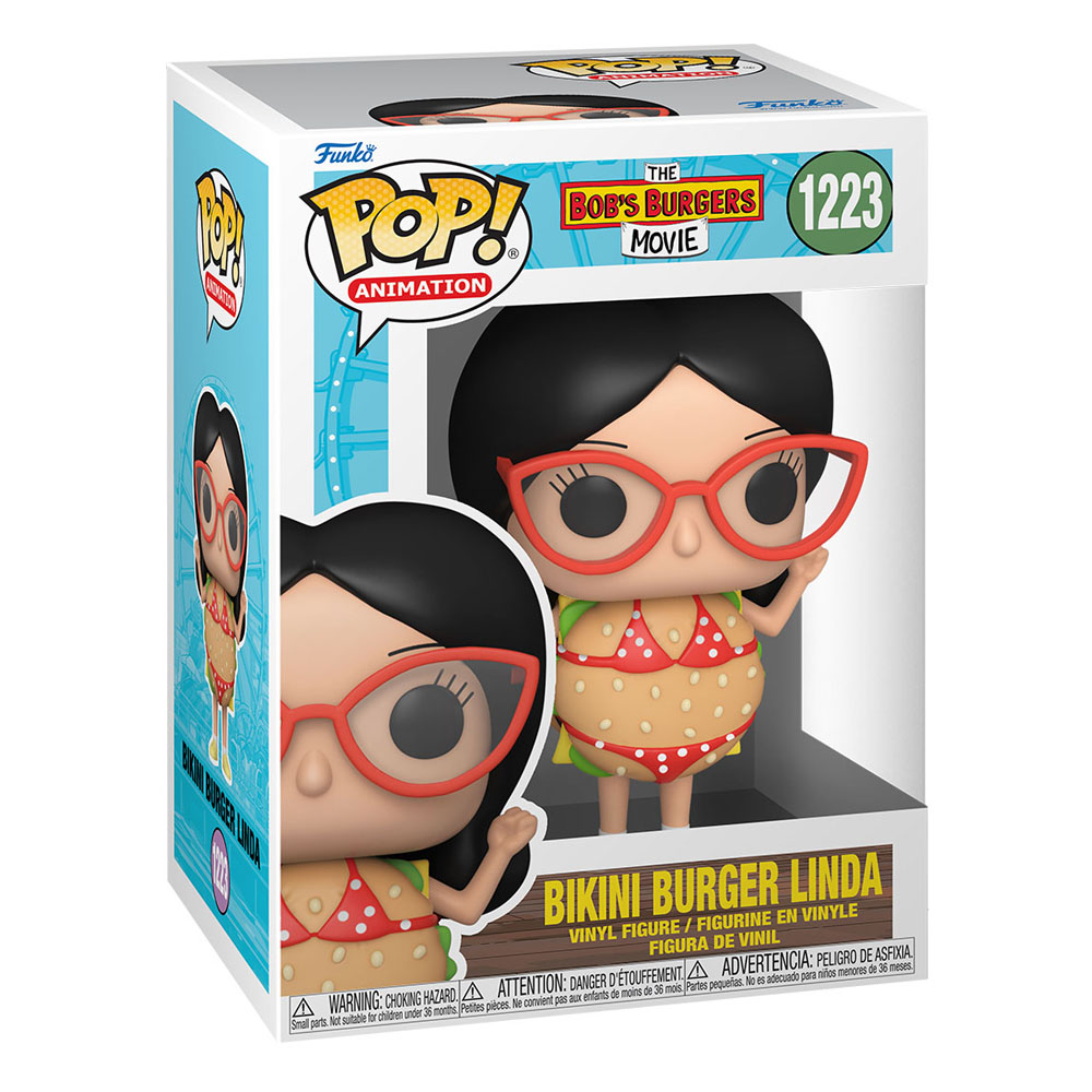 The Bob's Burgers Movie POP! Pride Vinyl Figure Bikini Burger Linda 9 cm