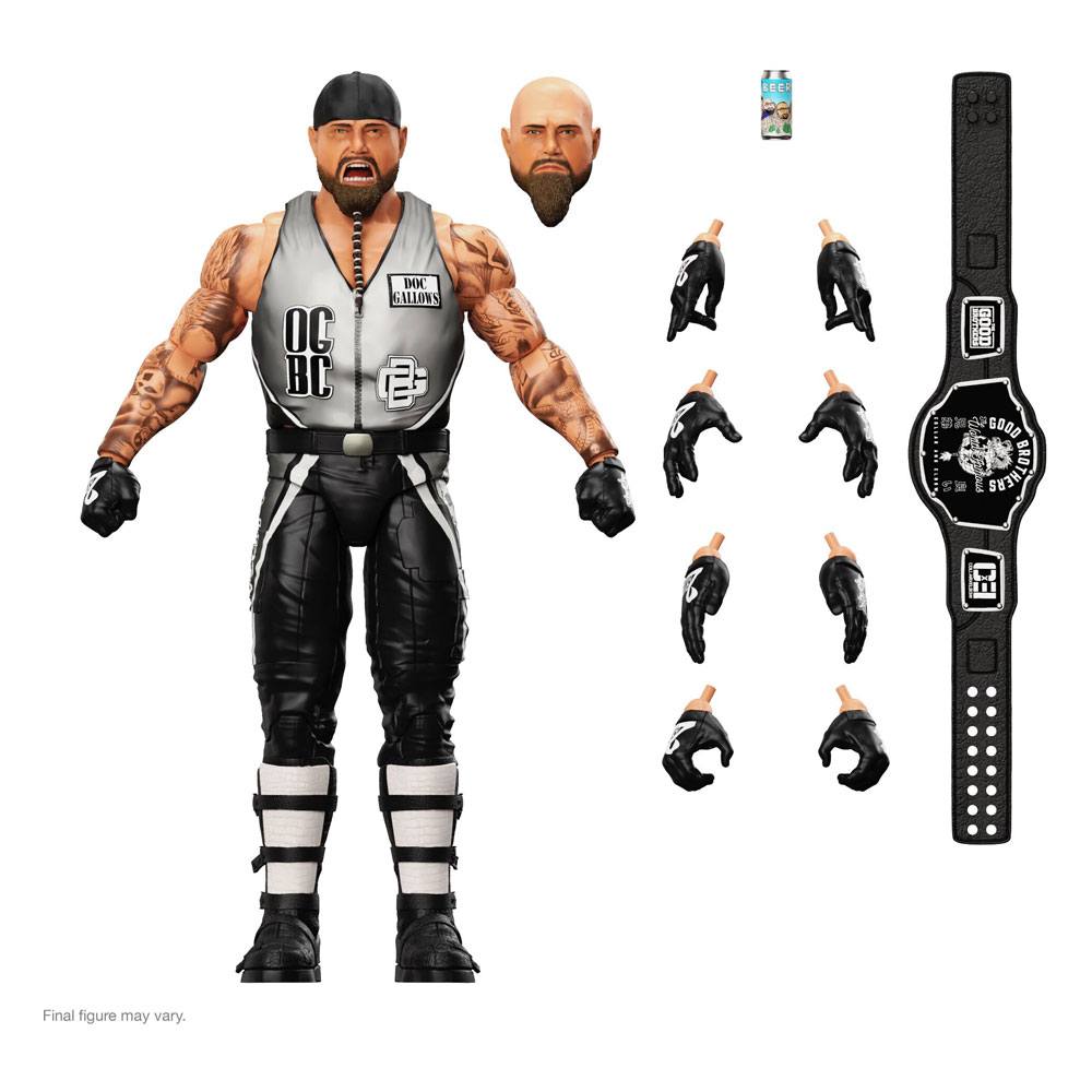 Good Brothers Wrestling Ultimates Action Figure Wave 2 Doc Gallows 18 cm