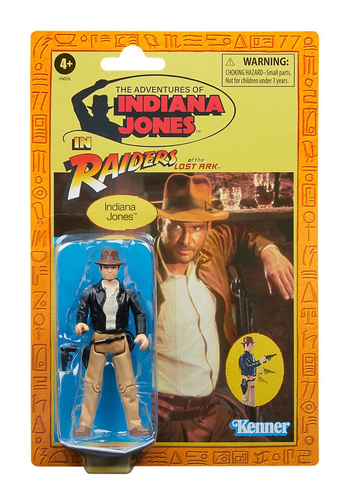 Indiana Jones Retro Raiders of the Lost Ark Action Figur Indiana Jones 10cm