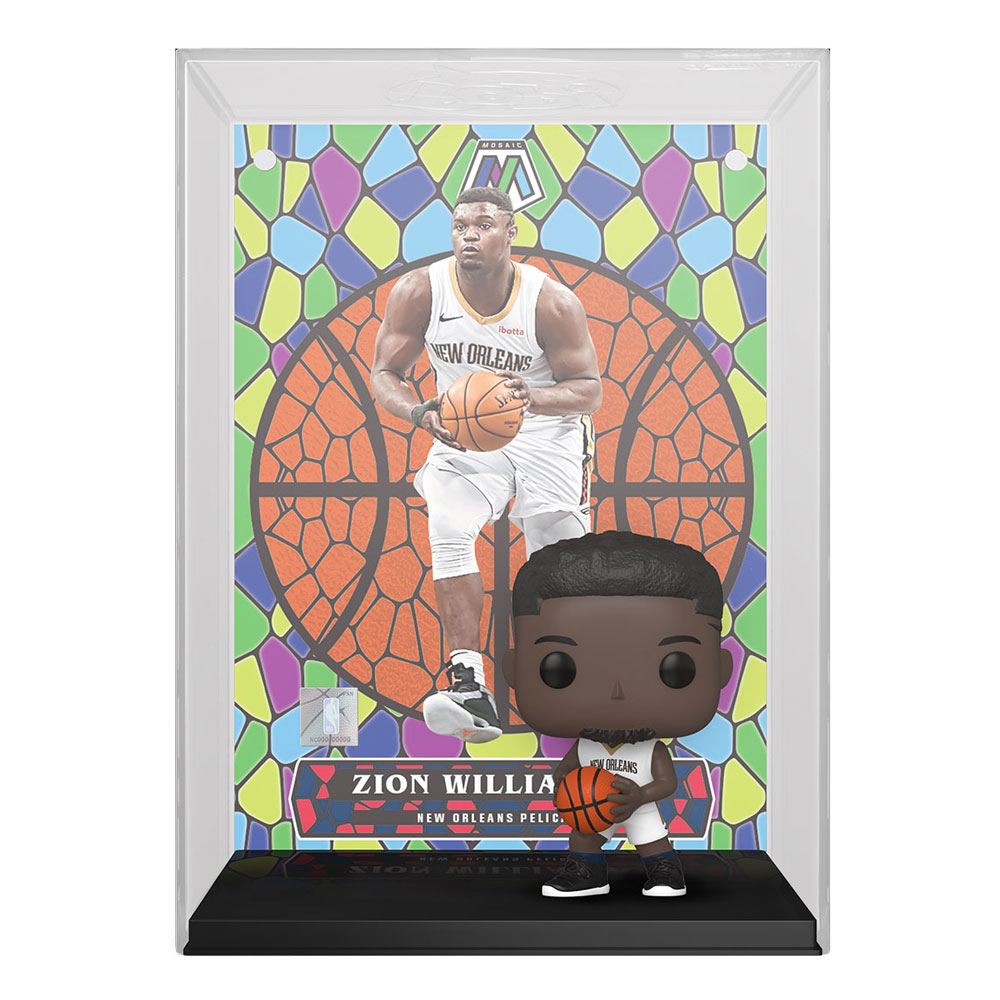 NBA POP! Trading Cards Vinyl Figure Zion Williamson (Mosaic) 9 cm