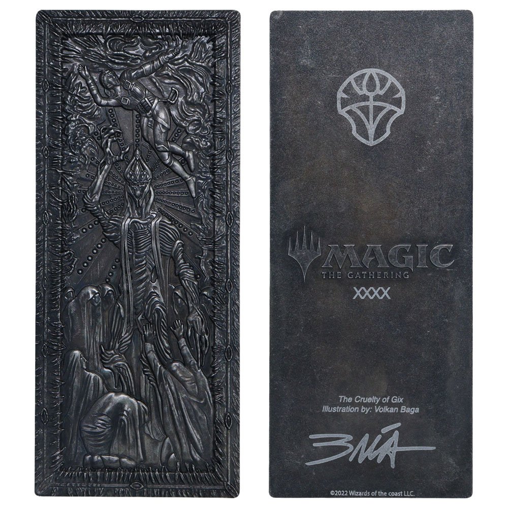 Magic the Gathering XL Ingot Cruelty of Gix Limited Edition