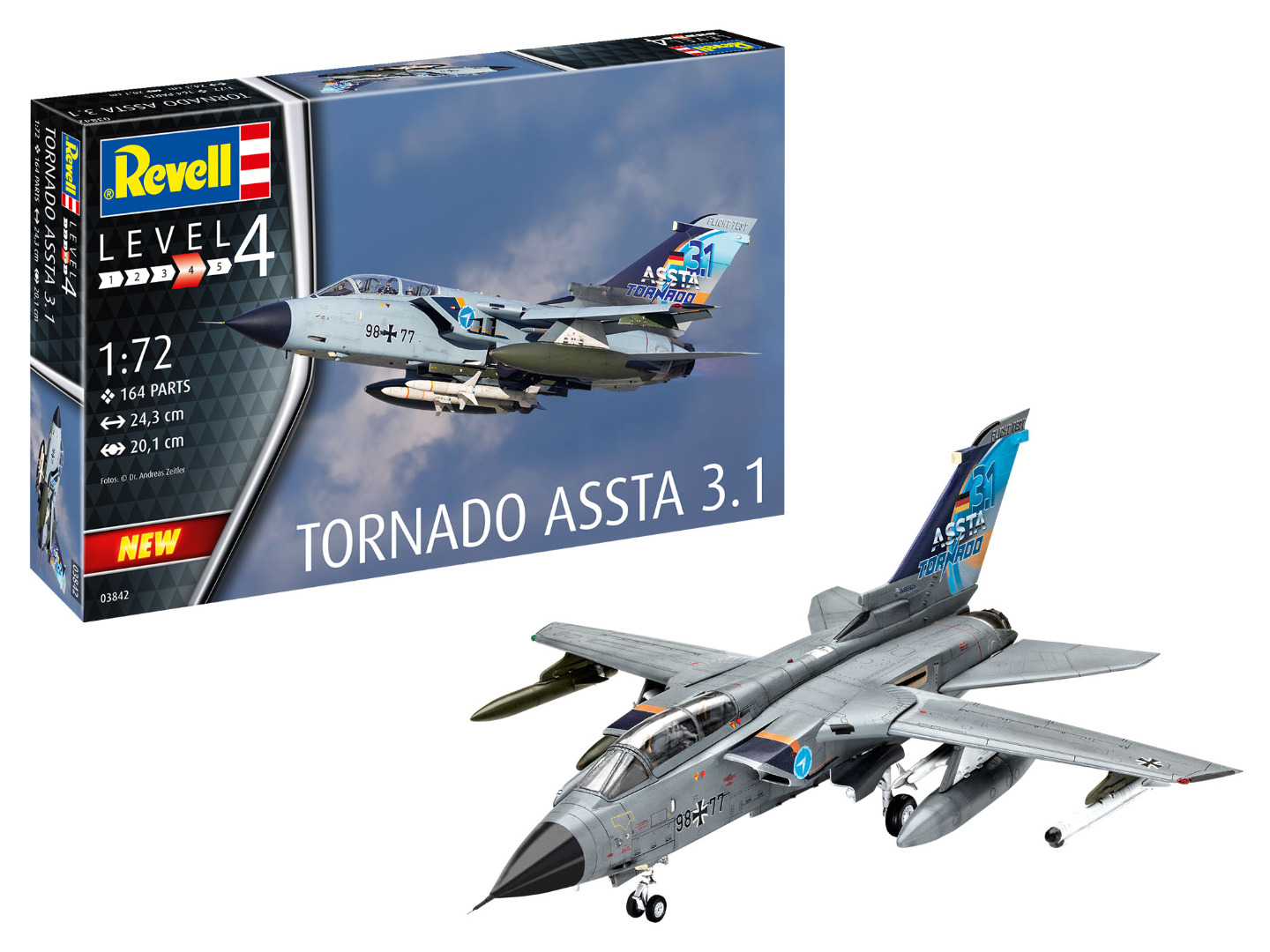 Revell Model Kit Tornado ASSTA 3.1 Scale 1:72