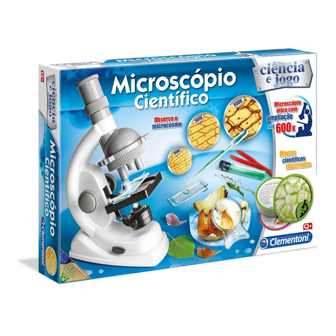 Clementoni Ciência & Jogo - Microscópio Cientifico