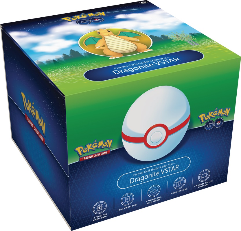 Pokémon-Pokémon Go Premier Deck Holder Collection Dragonite VSTAR (English)