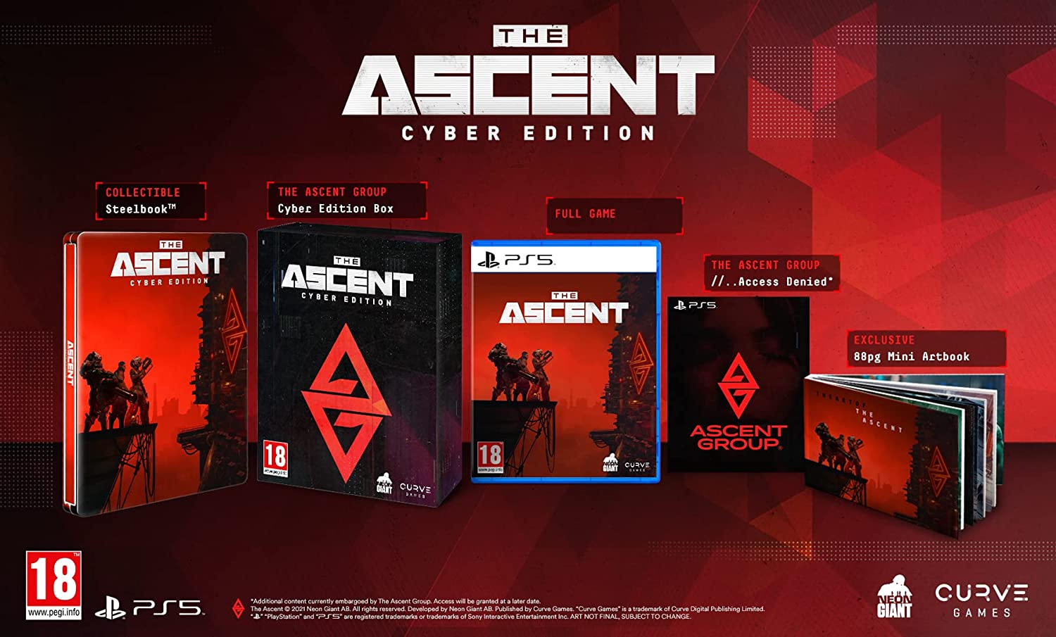 The Ascent: Cyber Edtion PS5 (Novo)