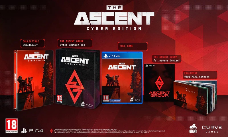 The Ascent: Cyber Edtion PS4 (Novo)