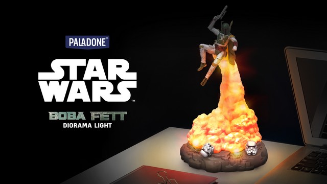 Star Wars: Boba Fett Diorama Light