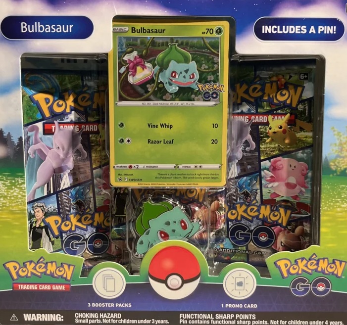 Pokémon Go - Pin Collection Bulbasaur -EN