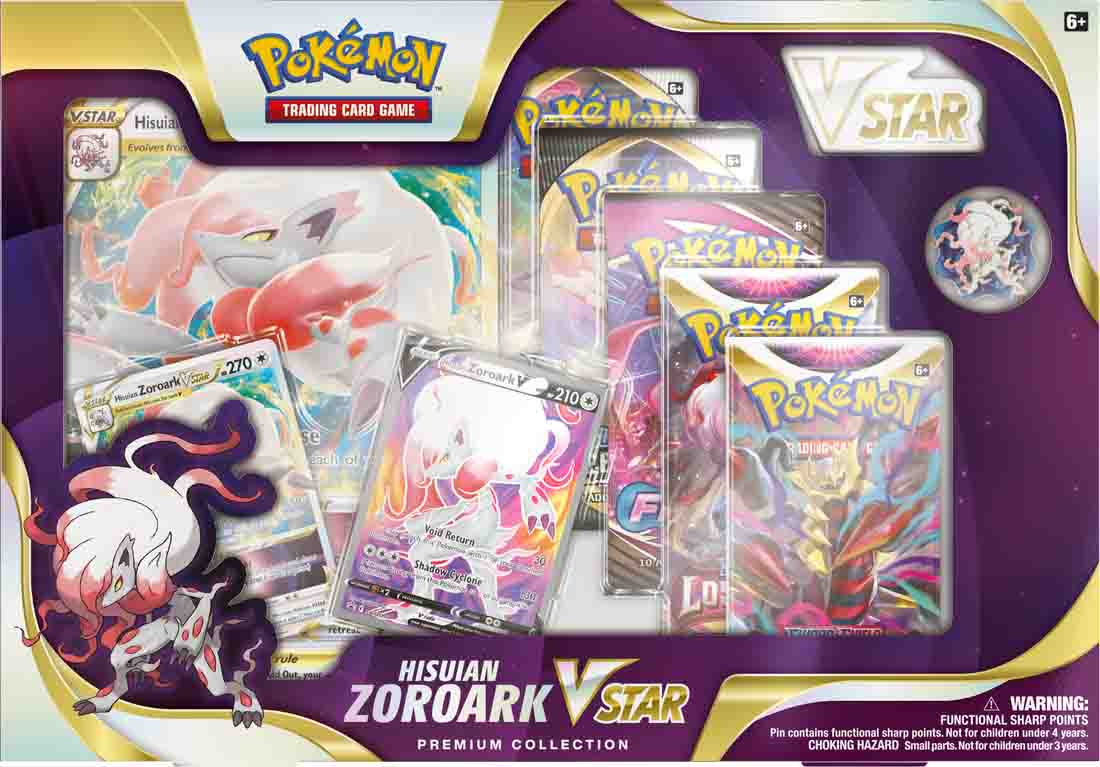 Pokémon Hisuian/Zoroark VStar Premium Collection - EN