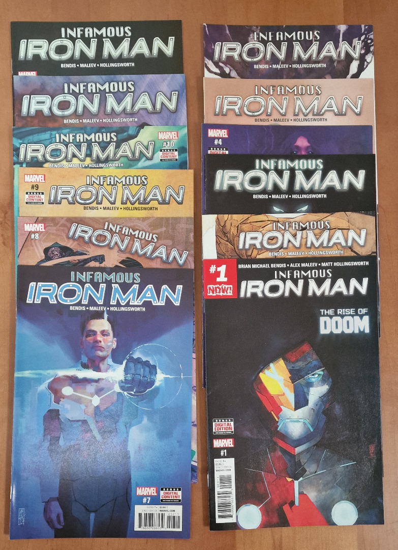 Marvel Comics - Infamous Iron Man (2016) - Saga completa - EN
