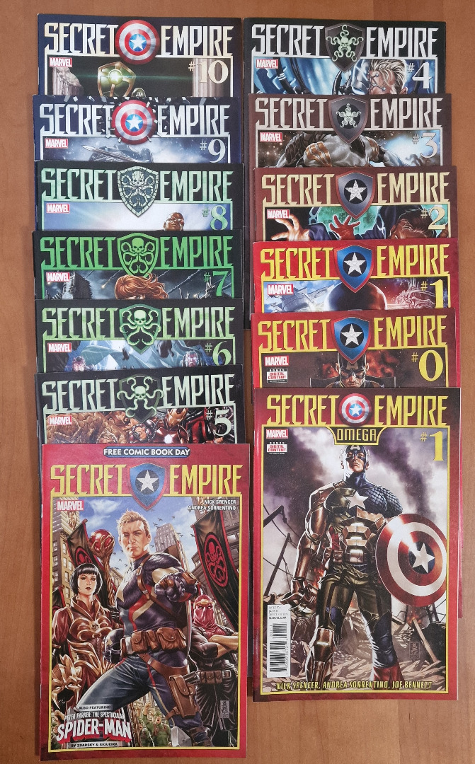 Marvel Comics - Secret Empire (2017) - Saga Completa - EN