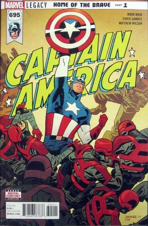 Marvel Comics - Captain America (series 8) #695 - EN