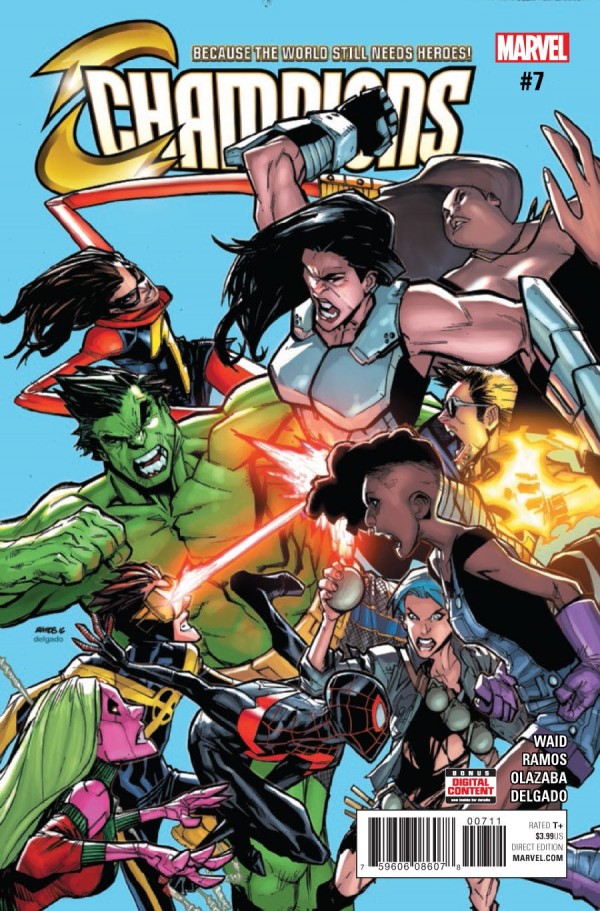 Marvel Comics -  Champions #7 - EN