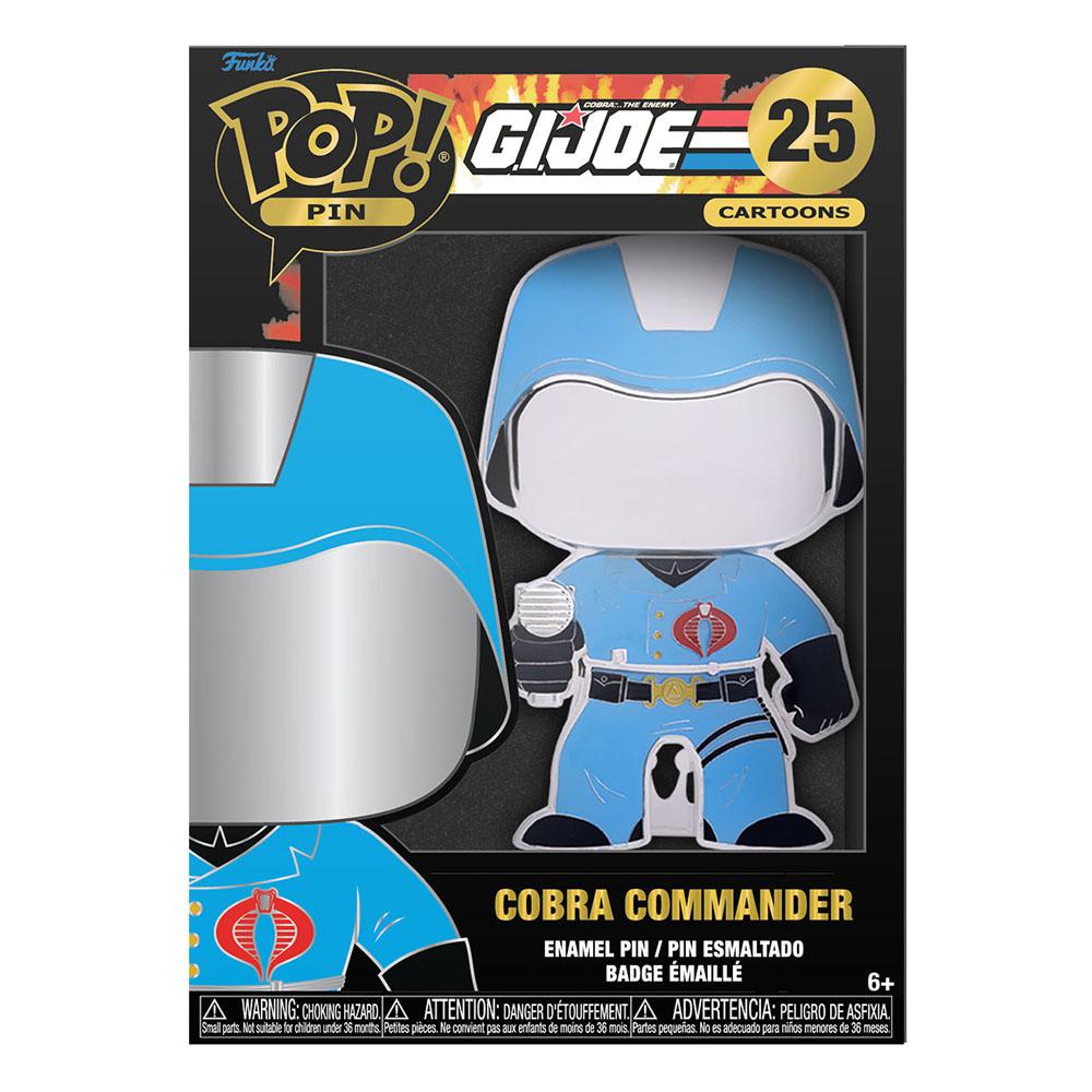 GI Joe POP! Enamel Pin Cobra Commander 10 cm