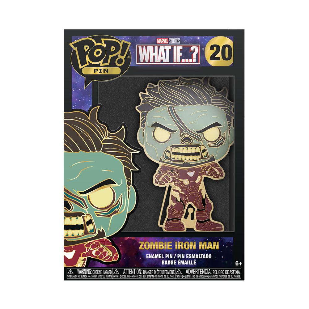 What If...? POP! Enamel Pin Zombie Tony Stark 10 cm