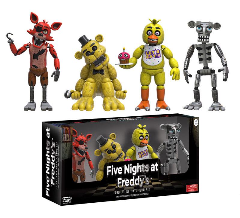 Five Nights at Freddy's Action Figures 4-Pack Set 1 5 cm