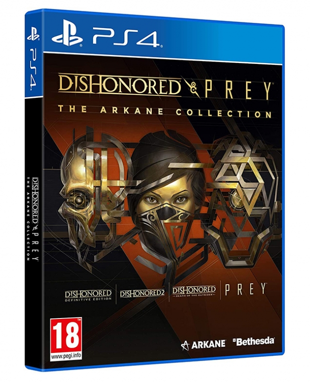 Dishonored & Prey Arkane Collection PS4 (Novo)