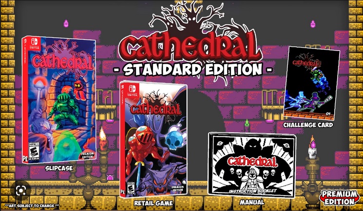 Cathedral Series 3 Nintendo Switch Limited Premium Edition Games 07 (Novo)