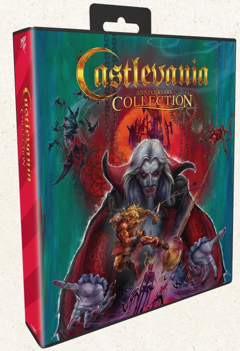 Limited Run#405 Castlevania Anniversary Collection Bloodlines Edition Novo
