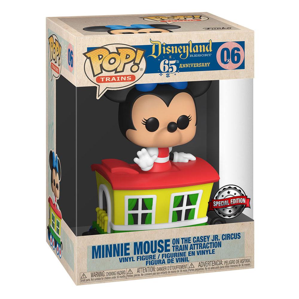 Disneyland Resort POP! Vinyl Figure Minnie Mouse on the Casey Jr. Circus Tr