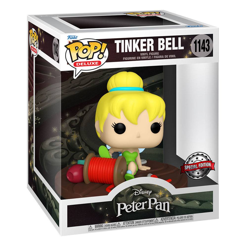 Peter Pan POP! Deluxe Vinyl Figure Tinker Bell on Spool 9 cm