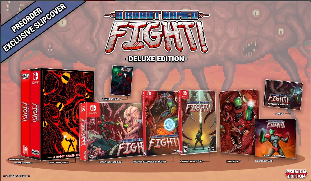 A Robot Named Fight Deluxe Edition Nintendo Switch (Novo)