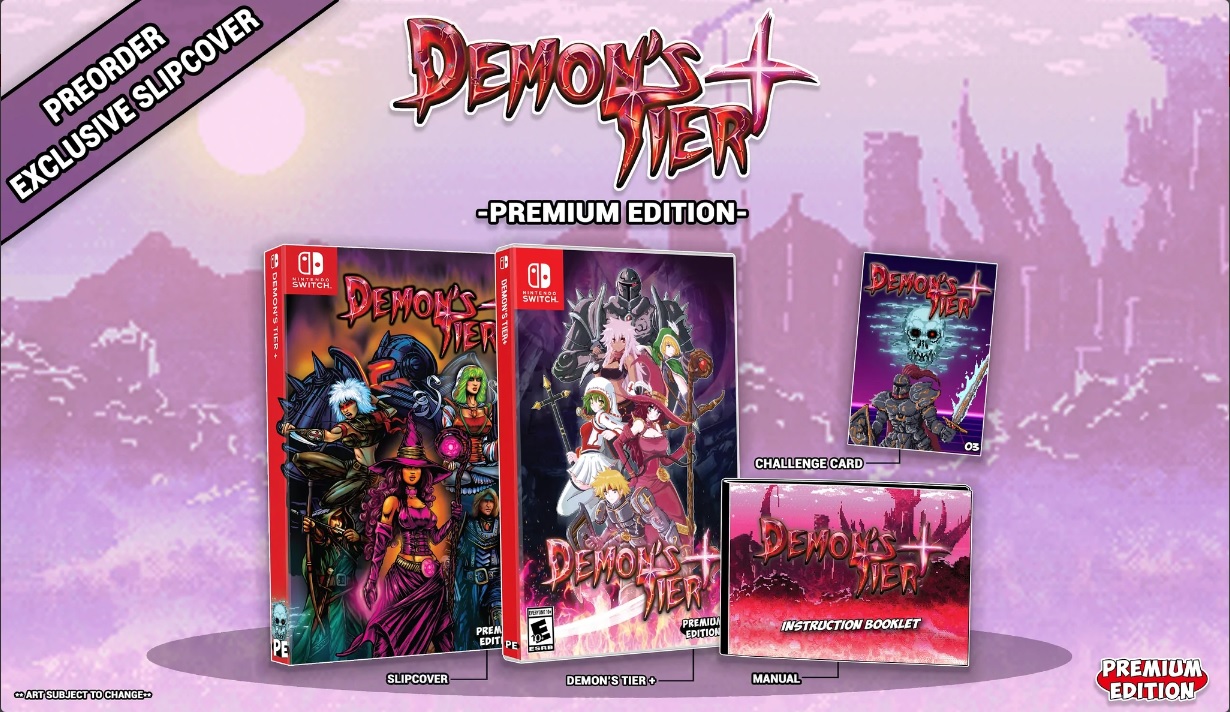 Demon's Tier+ Premium Edition Nintedo Switch (Novo)