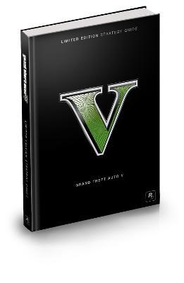 Grand Theft Auto V Limited Edition Strategy Guide Hardcover + litografia