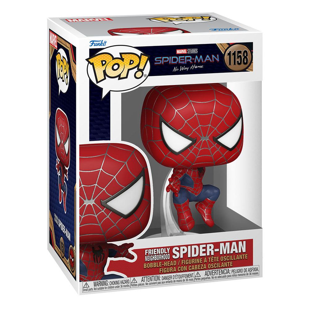 Spider-Man: No Way Home POP! Marvel Vinyl Figure Friendly Neighborhood 9 cm