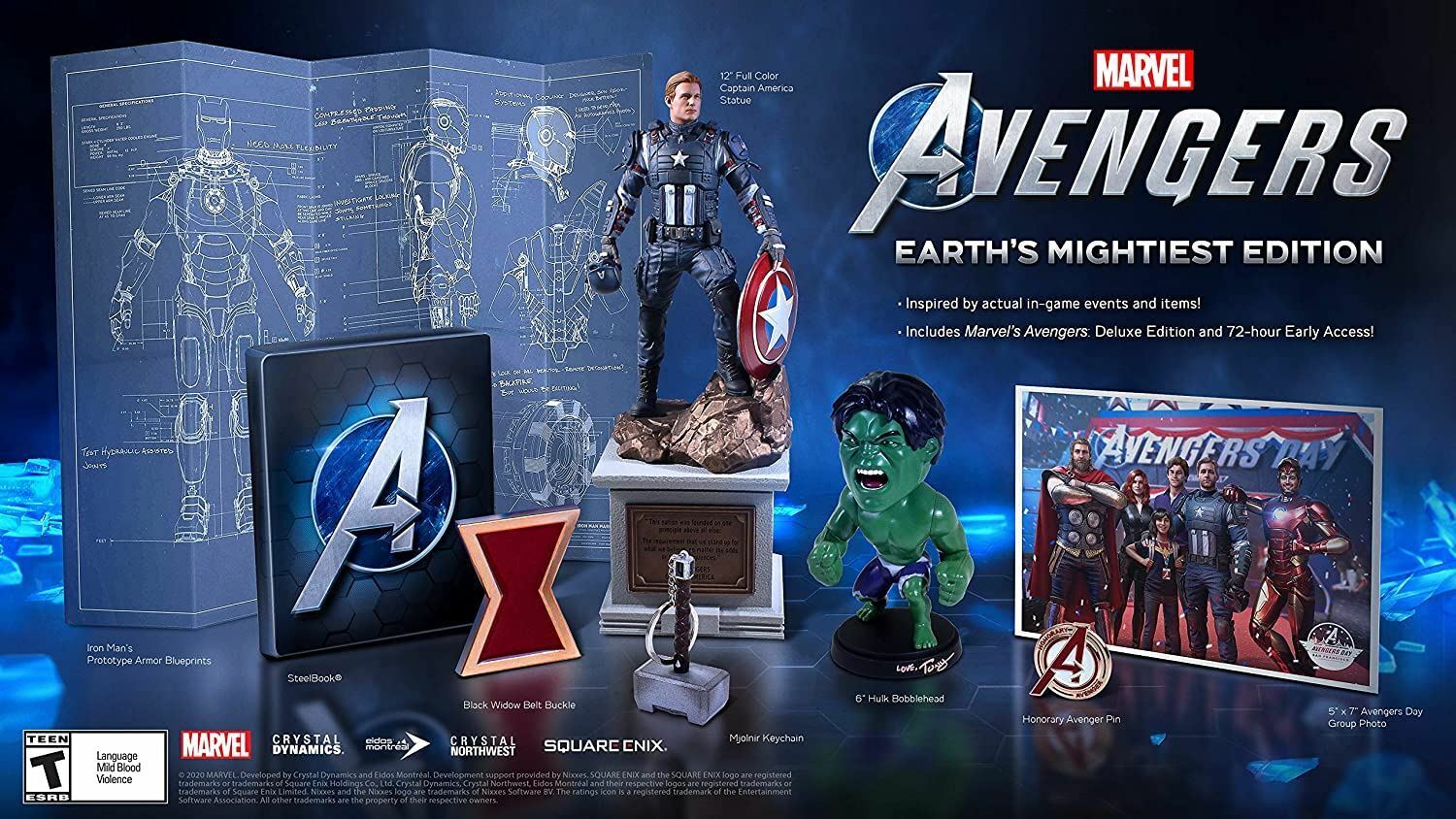 Marvel Avengers Earth's Mightiest Collectors Edition (Novo) Xbox One/Series