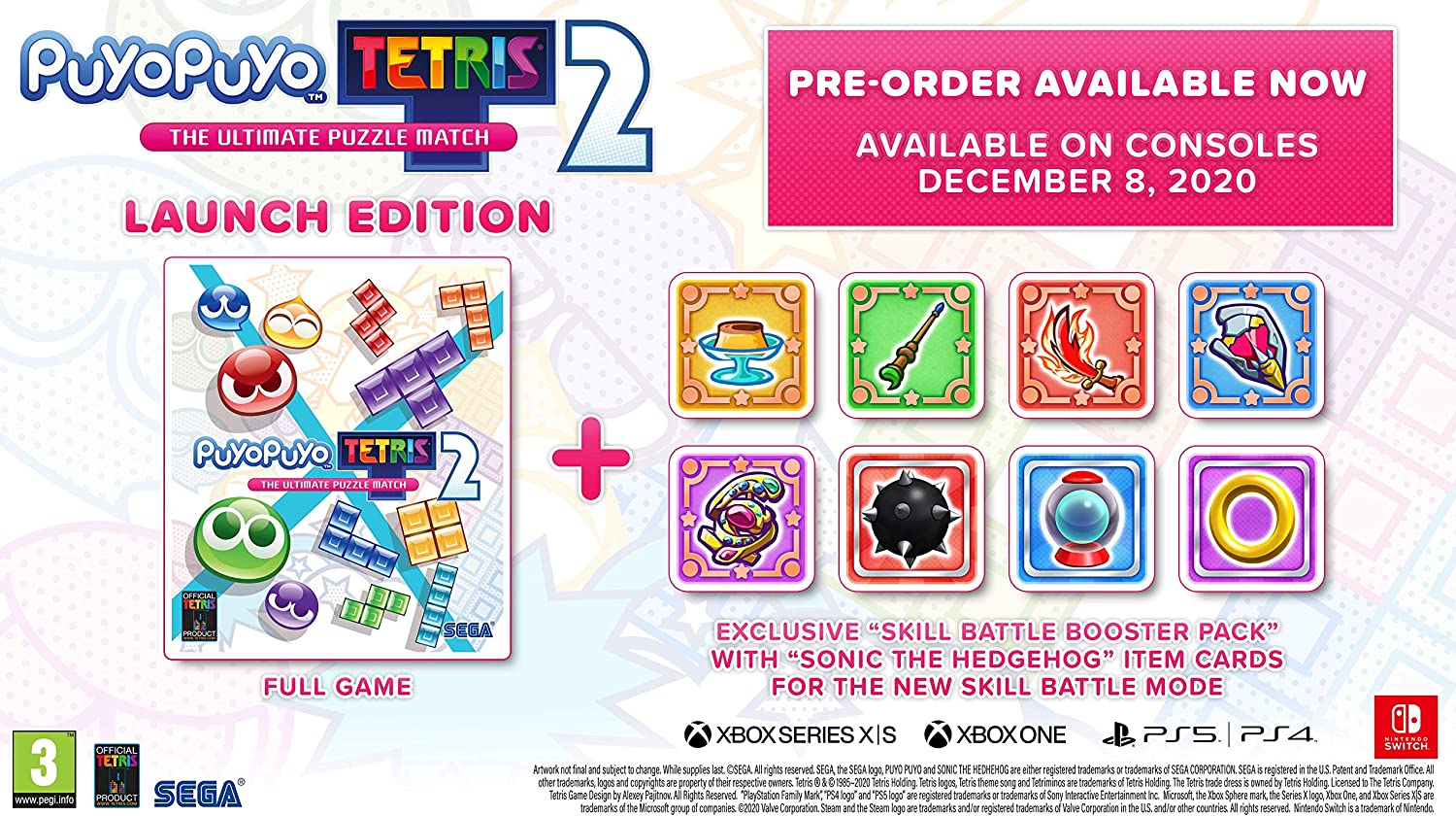 Puyo Puyo Tetris 2 - Limited Edition PS4 (with Upgrade for PS5)