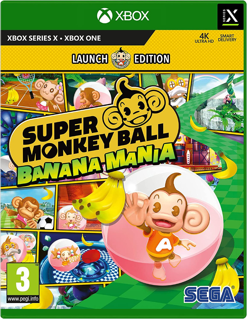 Super Monkey Ball Banana Mania - Launch Edition Xbox One/Series X (Novo)