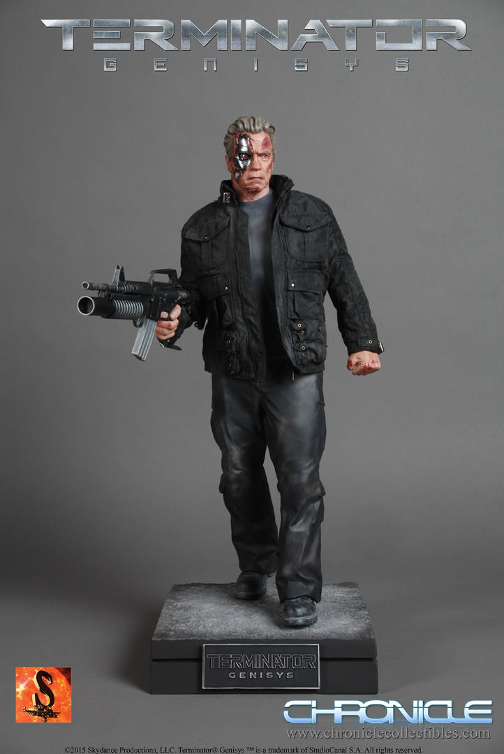  Terminator Genisys: T-800 Guardian 1:4 Scale Statue 55 cm