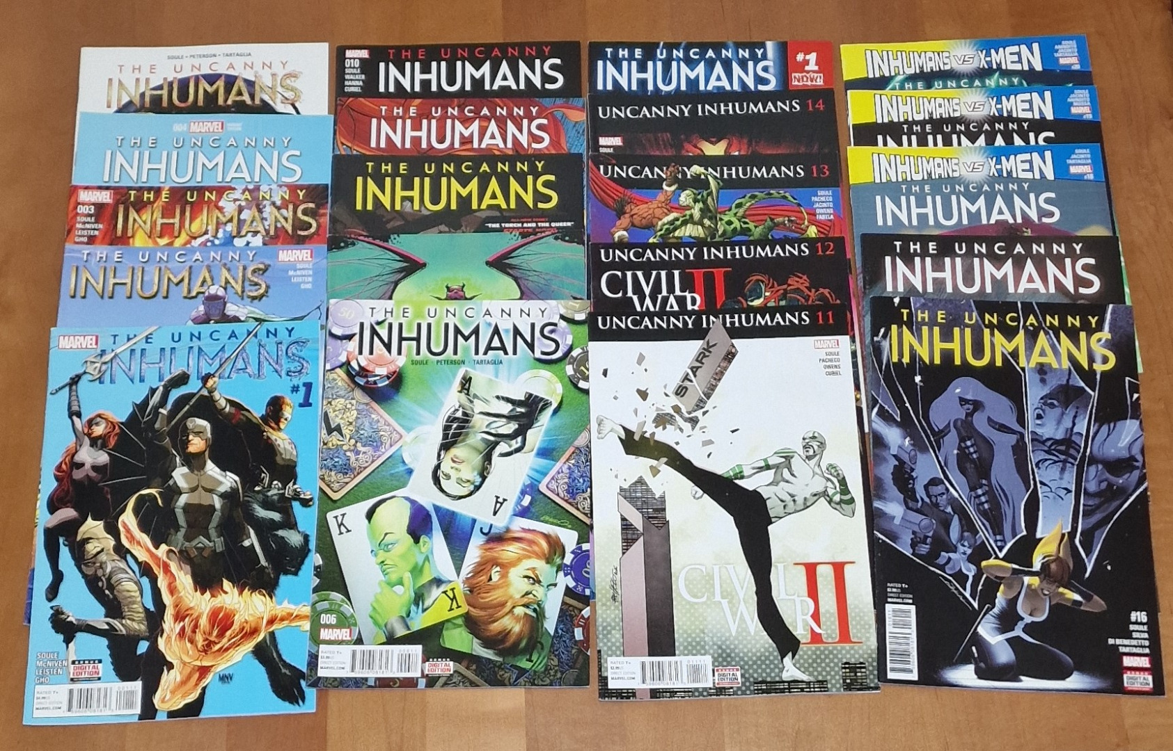 Marvel Comics - The Uncanny Inhumans (Saga Completa) - EN