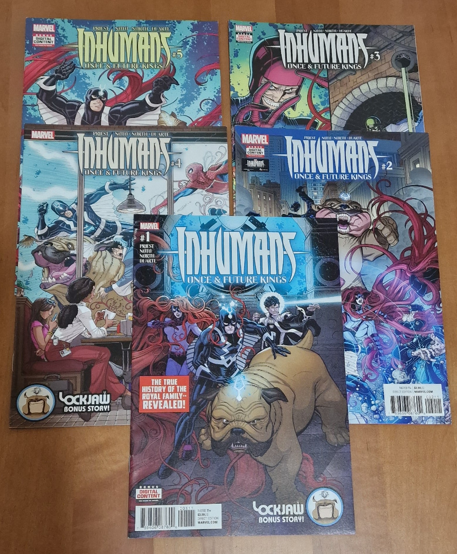 Marvel Comics - Inhumans Once & Future Kings (Saga Completa) - EN