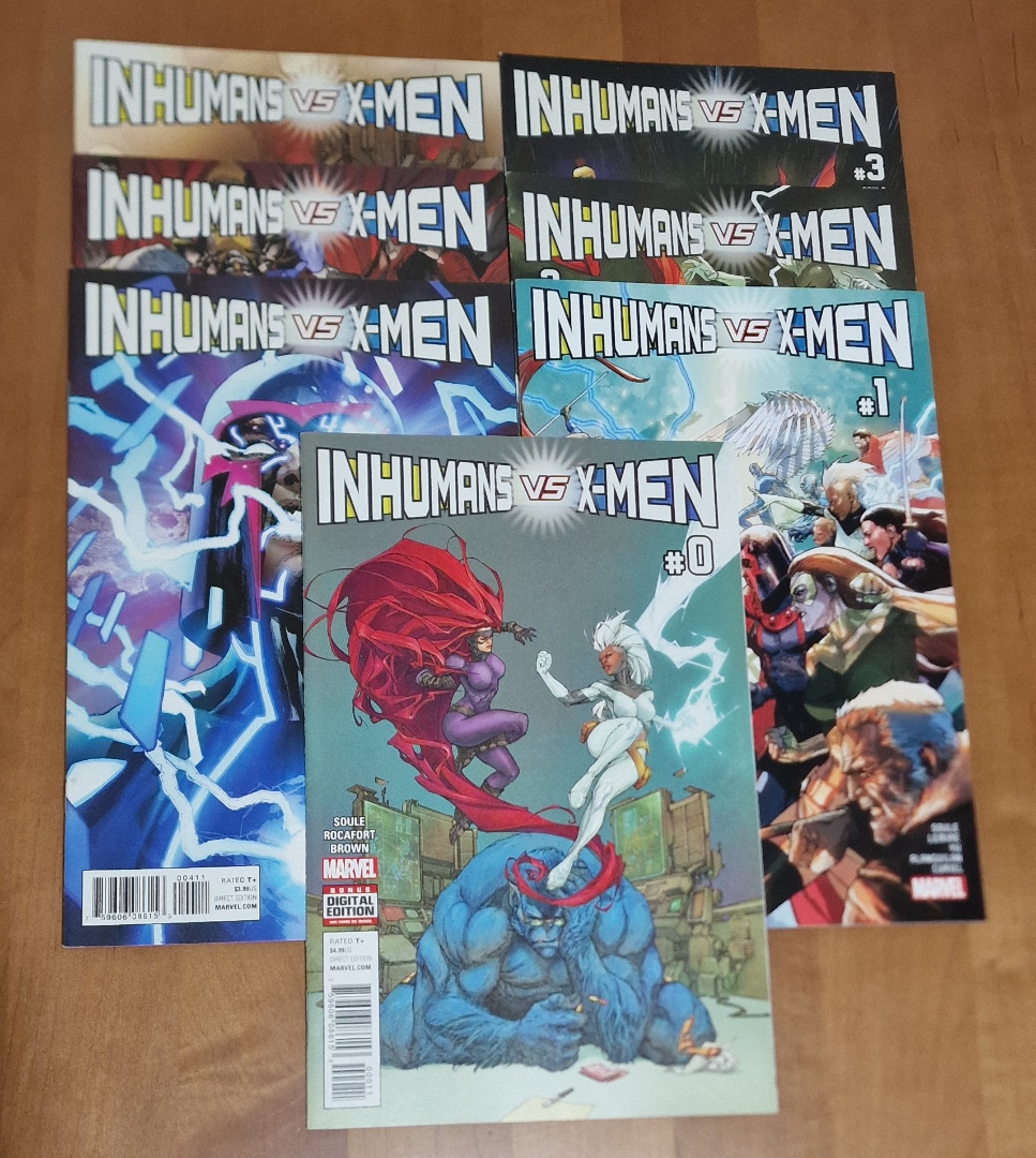 Marvel Comics - Inhumans VS X-Men (Saga Completa) - EN