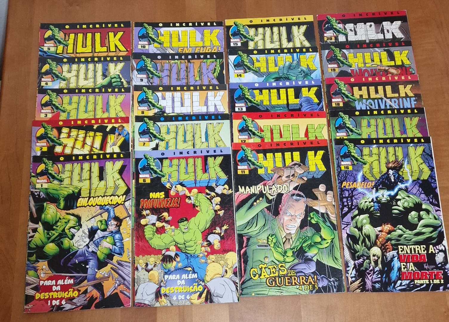 Marvel Comics - O Incrivel Hulk (Coleção Completa) - PT