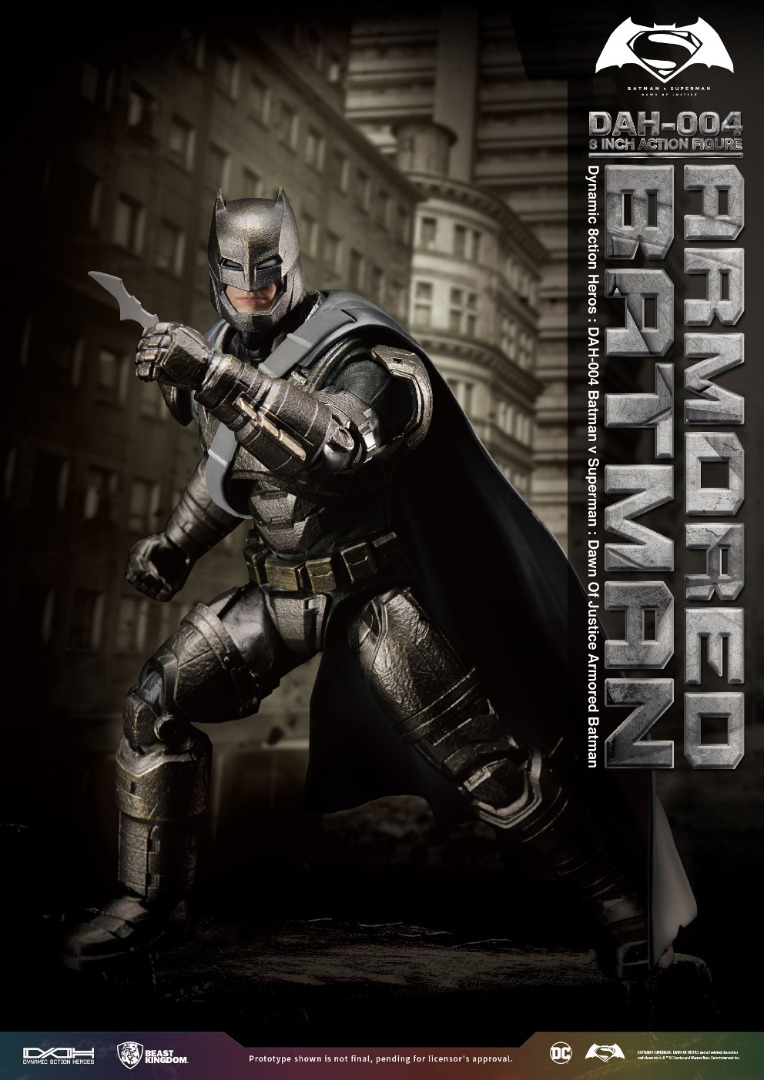 Action Figure Batman vs Superman: Dawn of Justice - Armored Batman 20 cm